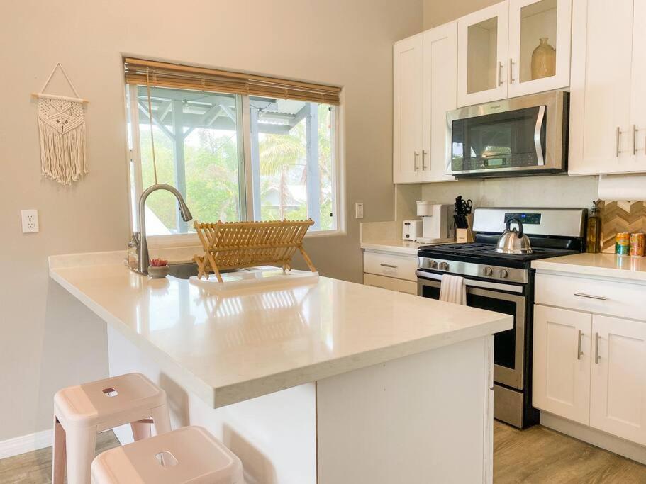 키아우 Hibiscus Hale, Full Kitchen, King Bed, Parking 아파트 외부 사진